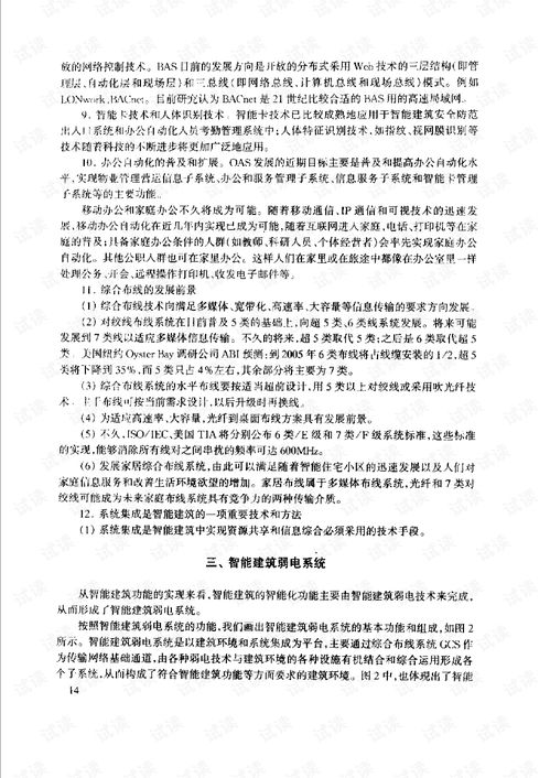 計算機網絡與建筑智能化系統的集成策略